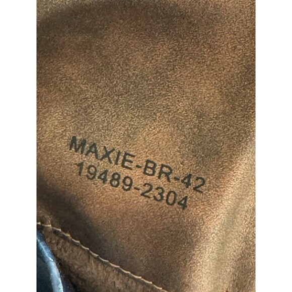 Patrizia Maxie knee high Tall Riding  boots shoe size 10M Brown - Picture 7 of 8